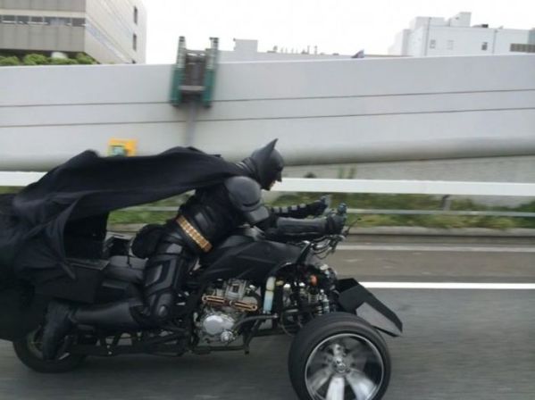 batman on bike