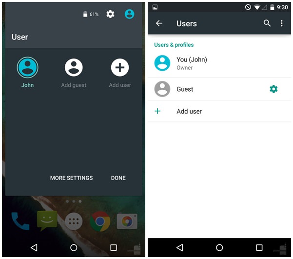 How to create GUest Mode on Lollipop