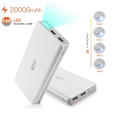 20000 mAh Power Bank for android or iPhone